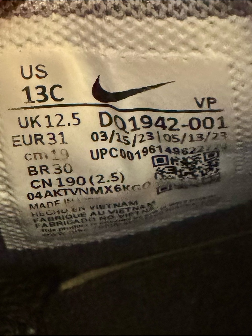 Nike Giannis Immortality 2 PS 'Black University Blue’ Kids Shoes Size US 13C - Picture 6 of 6